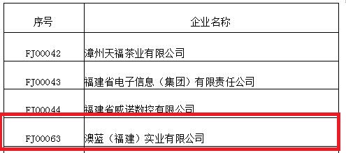 福建省建設(shè)培育的產(chǎn)教融合型企業(yè)名單公示 澳藍榜上有名